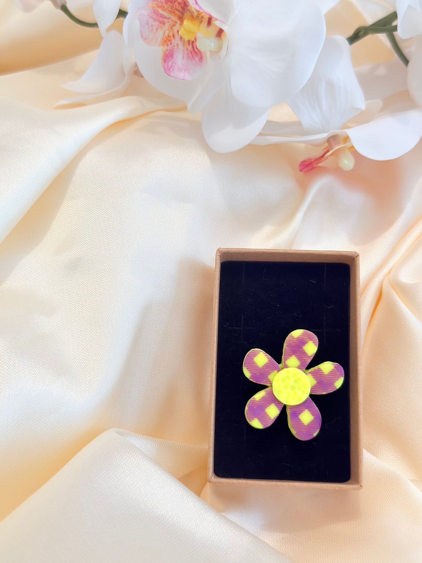 Bague Léonie Violette Vichy
