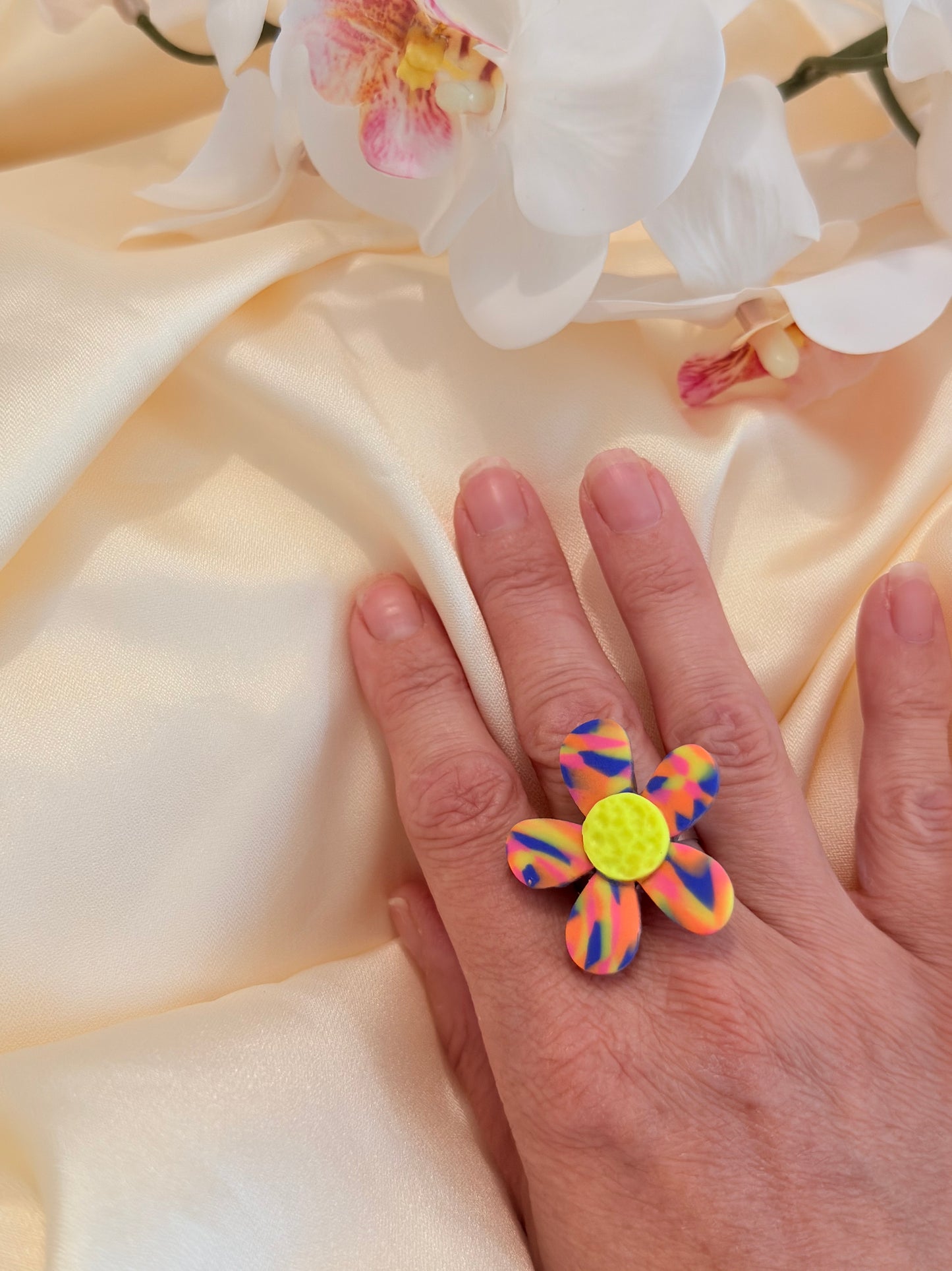 Bague Léonie multicolore